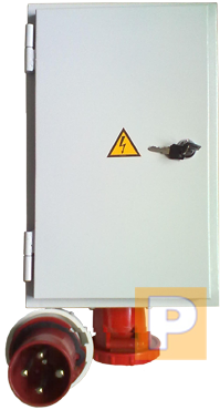 Ящик ЯВШ-3-63 У2 IP54 380В со штепсельным разъёмом IEK или TDM